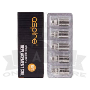 Aspire BVC Clearomizer Replacement Coils | Pack Of 5