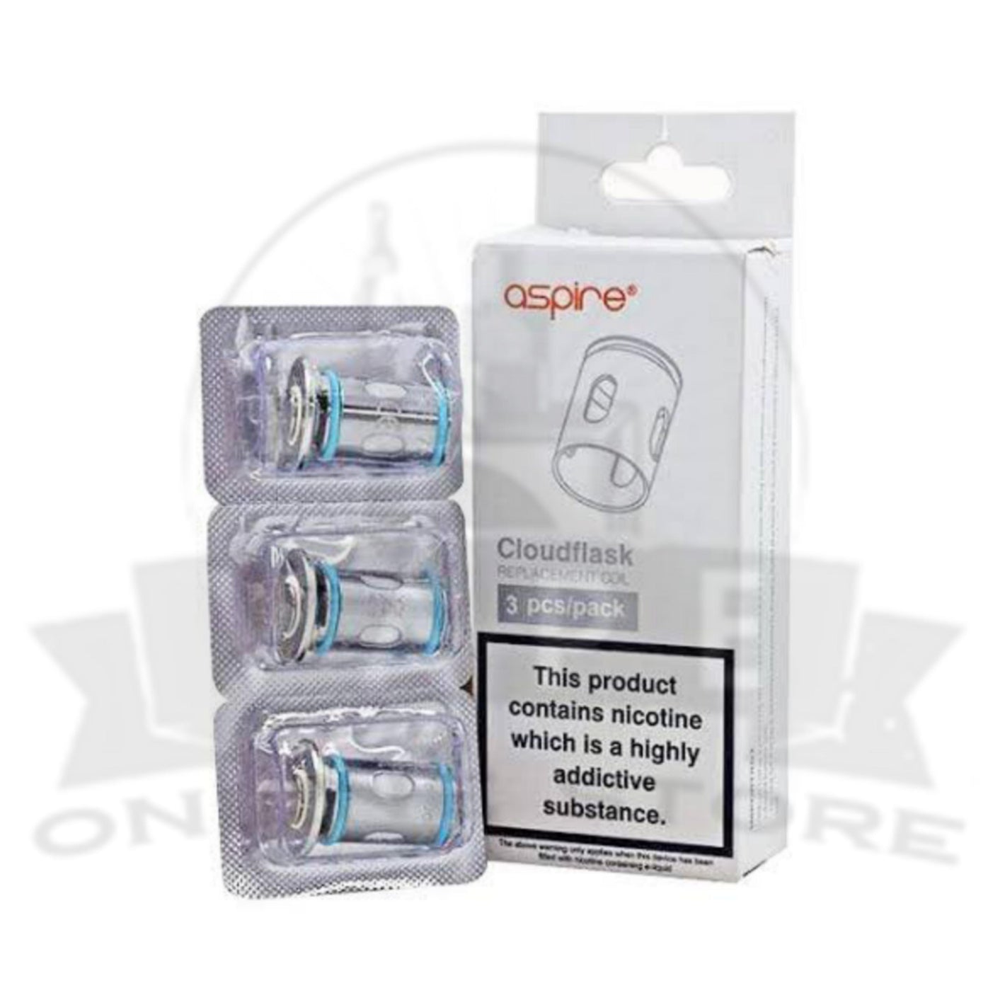 Aspire Cloudflask Replacement Coils | Pack Of 3