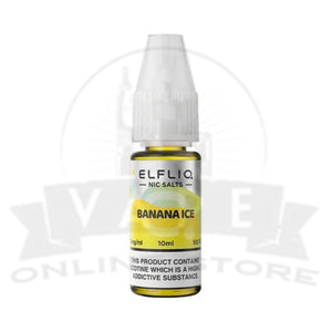 Banana Ice Elfliq 10ml Nic Salt | 5 for £10