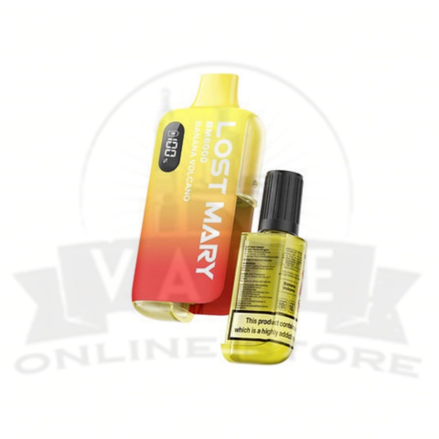 Banana Volcano Lost Mary BM6000 Disposable Vape Kit | Must Try