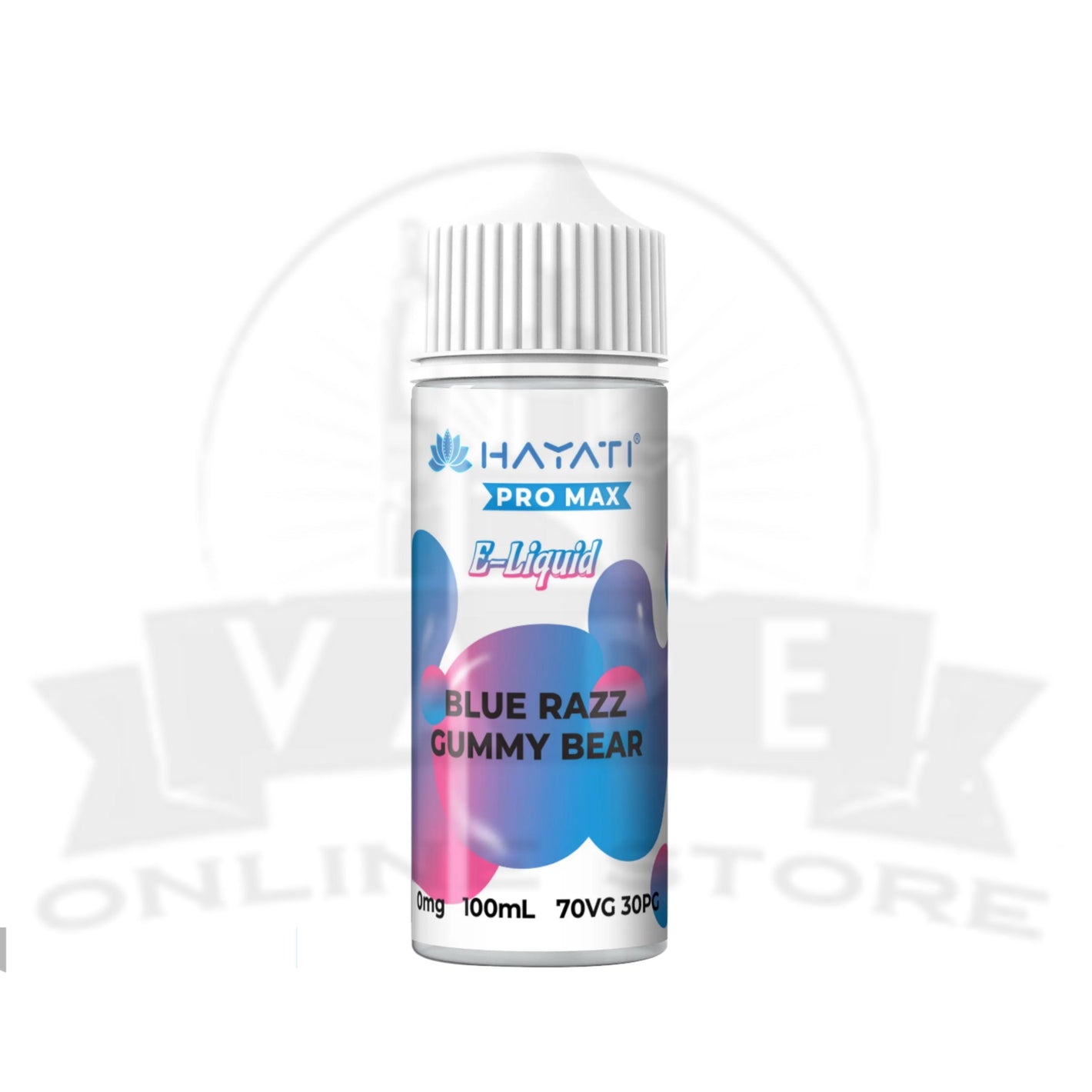 Blue Razz Gummy Bear Hayati Pro Max 100ml E-Liquid Vape Juice | Full Stock