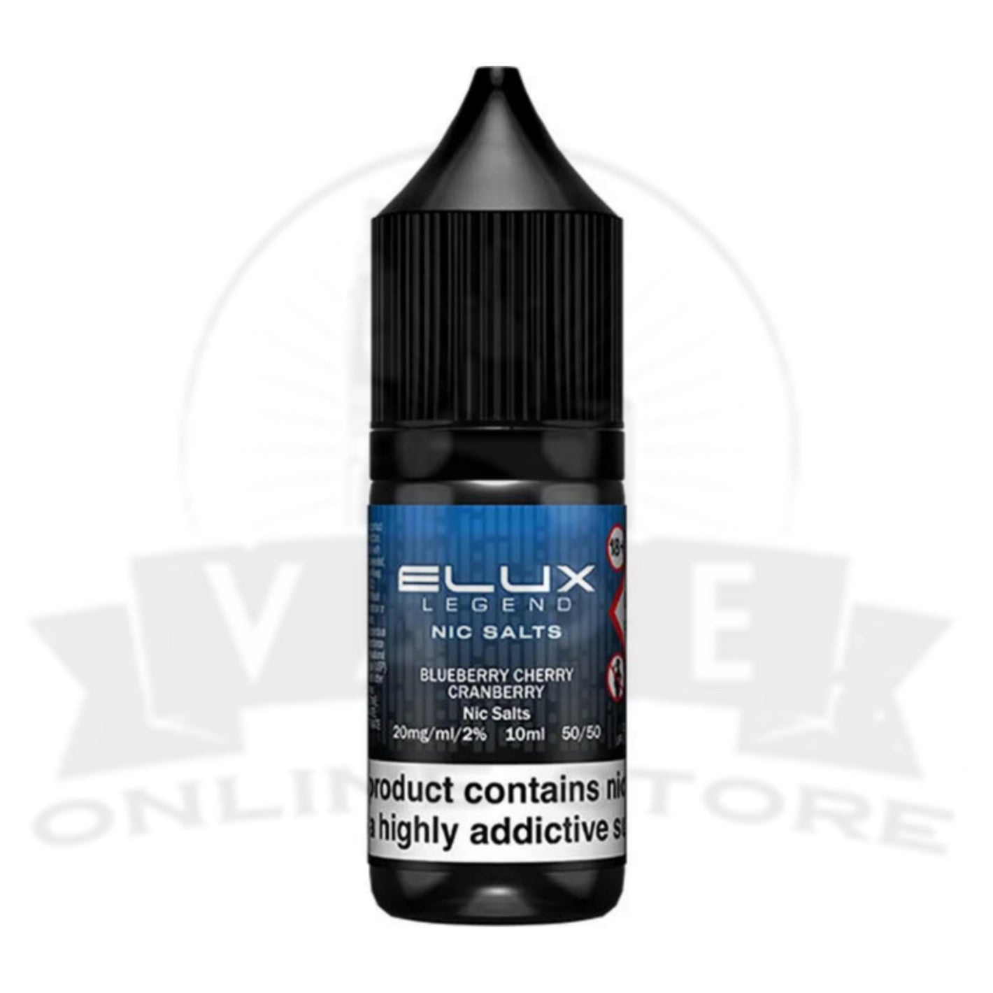 Blueberry Cherry Cranberry Elux Legend 10ml Nic Salt | Retail & Wholesale