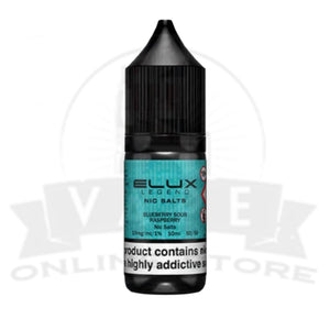 Blueberry Sour Raspberry Elux Legend 10ml Nic Salt | Retail & Wholesale