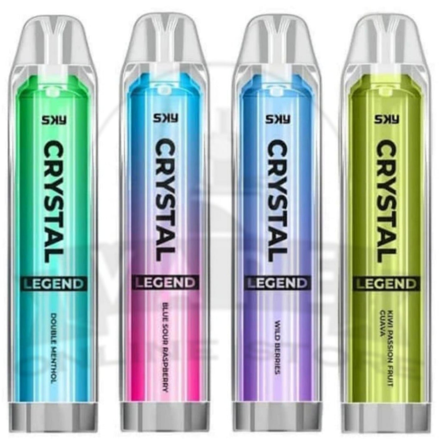 Box Of 10 Crystal Legend 4000 Puffs Disposable Vape