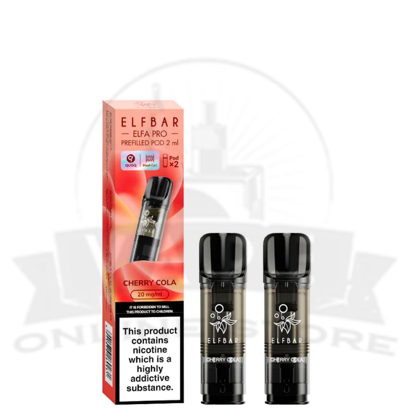 Cherry Cola Elfa Pro Prefilled Pods | Best Price