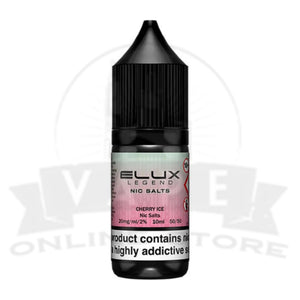 Cherry Ice Elux Legend 10ml Nic Salt | Retail & Wholesale