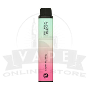 Cherry Menthol Elux Legend 3500 Puffs Disposable Vape