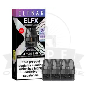 Elf Bar ELFX Replacement Pods | Pack Of 3