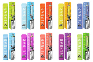 Elf Bar Shisha 600 Puffs Disposable Vape - Box Of 10