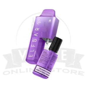 Grape Elf Bar AF5000 Disposable Vape Kit