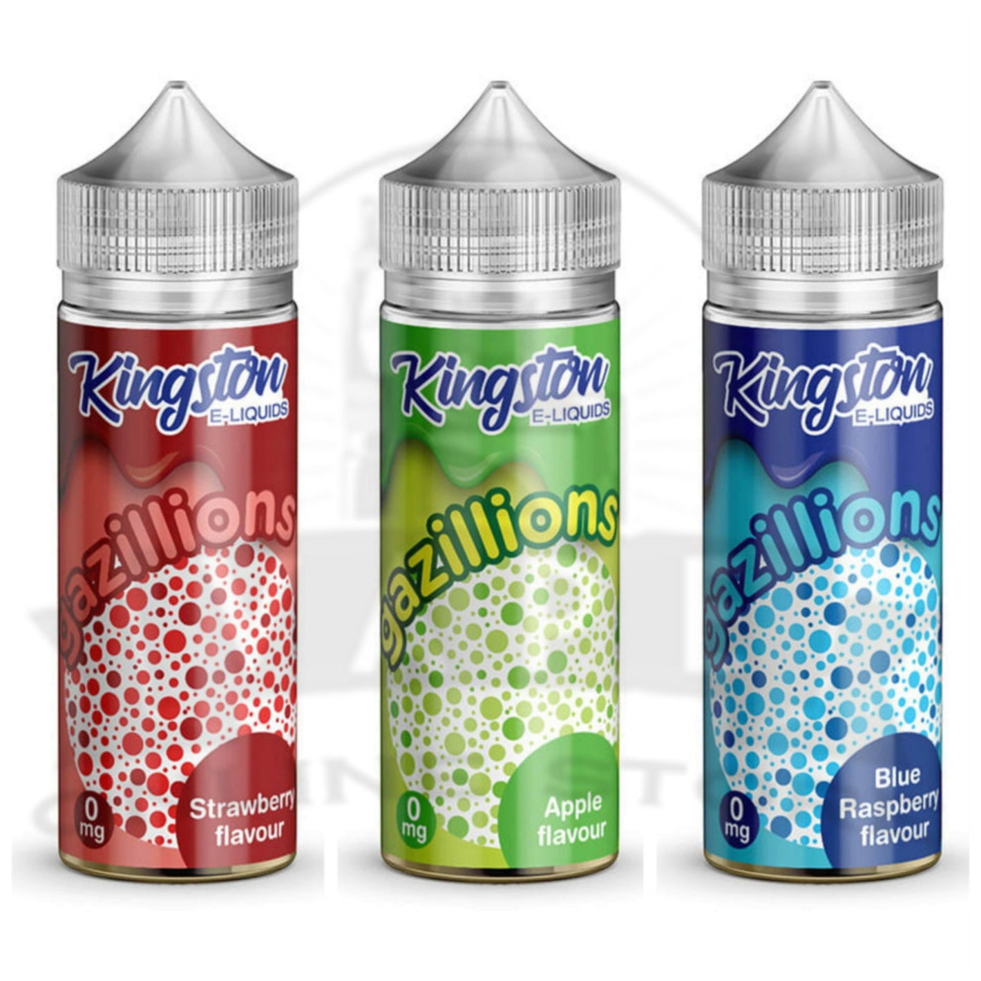 Kingston Gazillions Range Shortfill 100ml E-Liquid