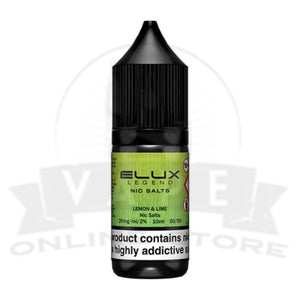 Lemon and Lime Elux Legend 10ml Nic Salt | Retail & Wholesale