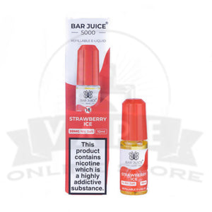 Strawberry Ice Bar Juice 5000 Nic Salt E-Liquid | 4 for £10