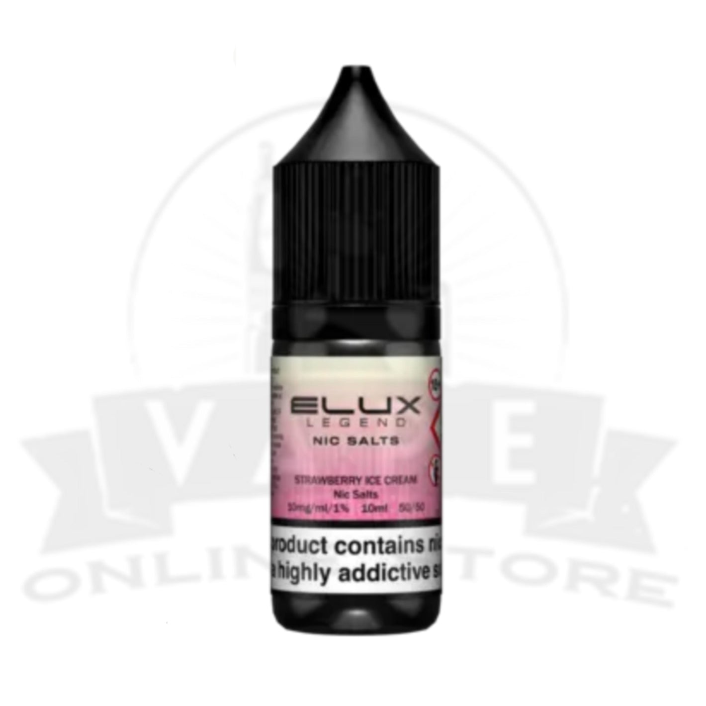 Strawberry Ice Cream Elux Legend 10ml Nic Salt | Retail & Wholesale