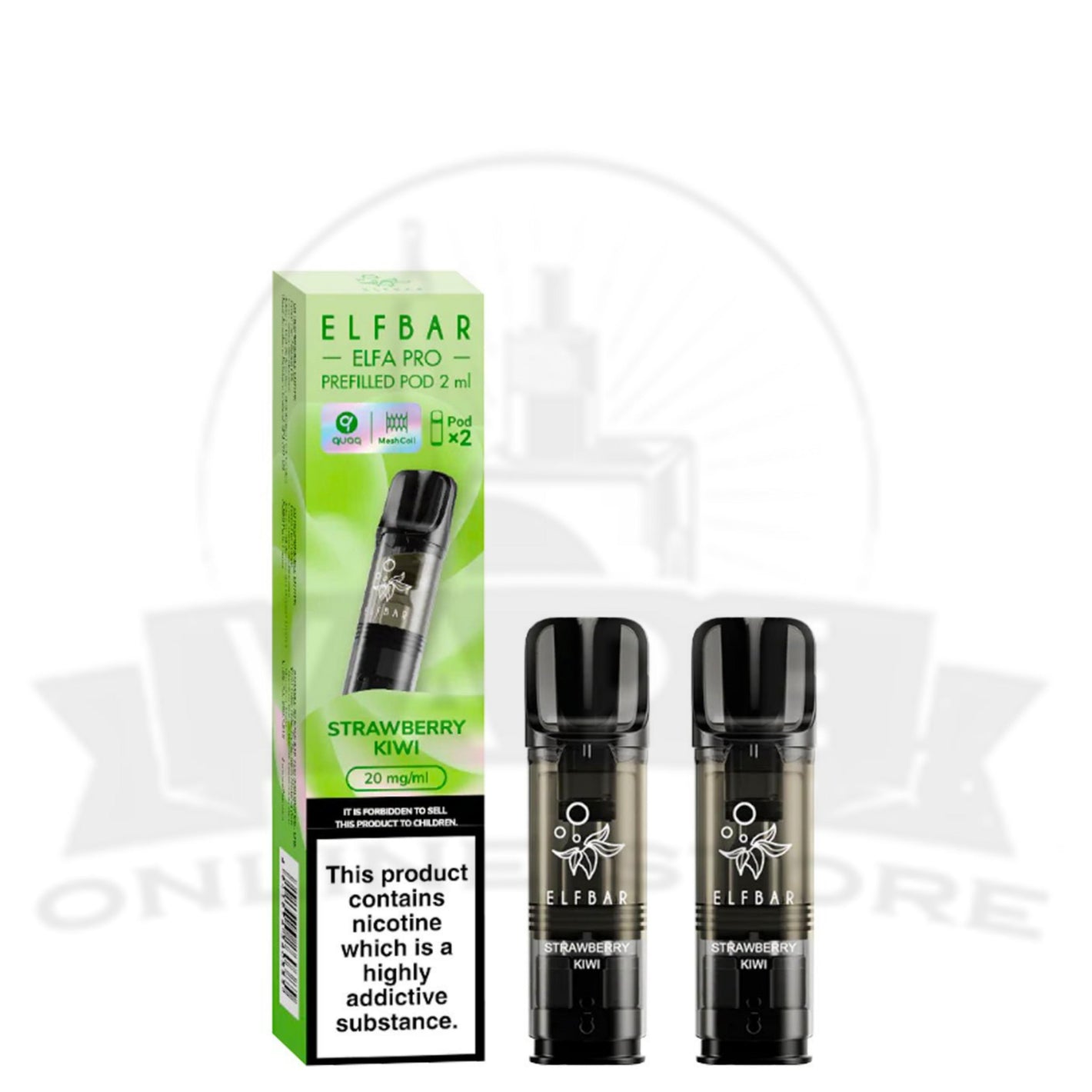 Strawberry Kiwi Elfa Pro Prefilled Pods | Best Price