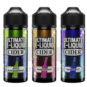 Ultimate E-Liquid  Cider Range Shortfill 100ml E-Liquid