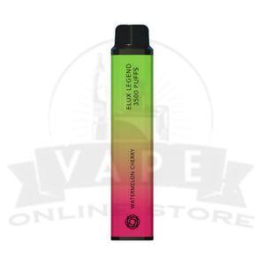 Watermelon Cherry Elux Legend 3500 Puffs Disposable Vape