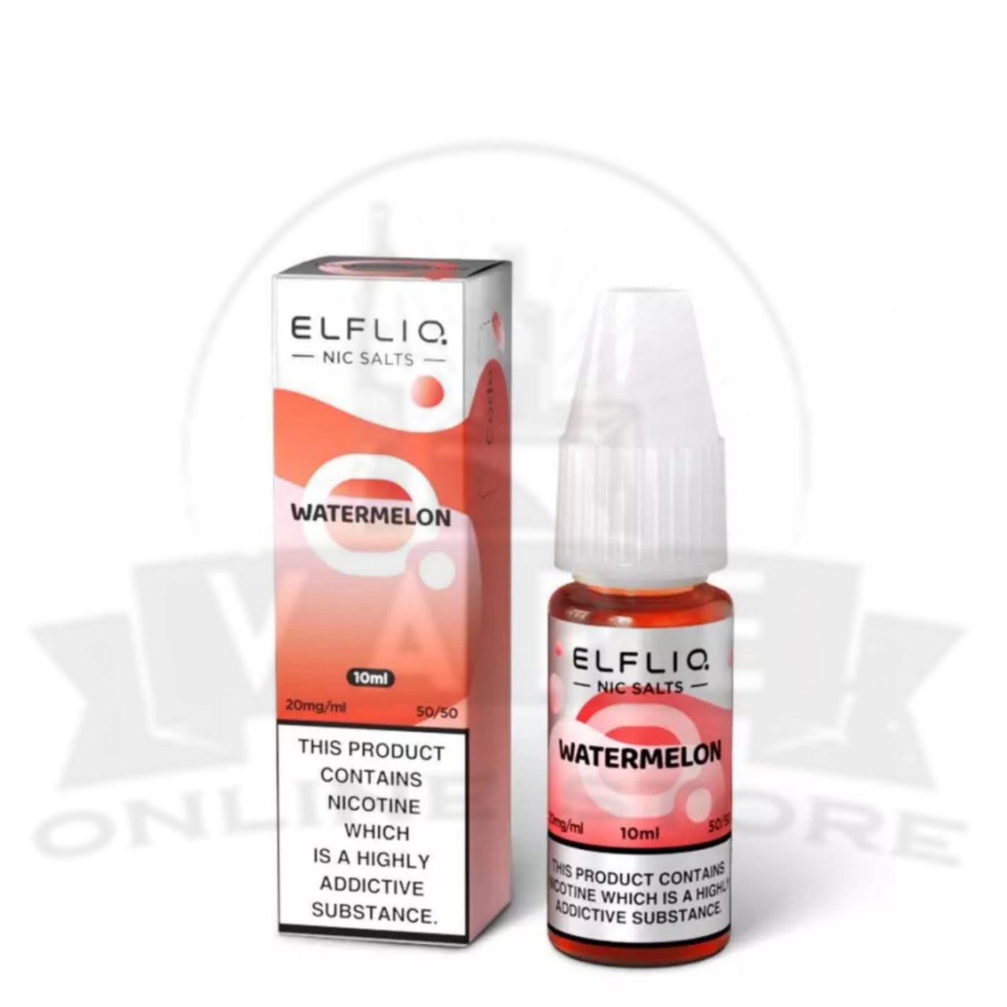 Watermelon Elf Bar Elfliq 10ml Nic Salt | 5 for £10